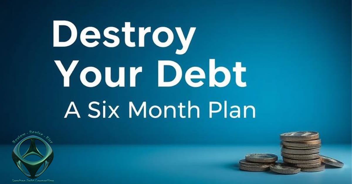 beat your debt, a six month plan