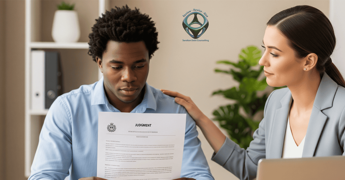debt review if a judgment is granted