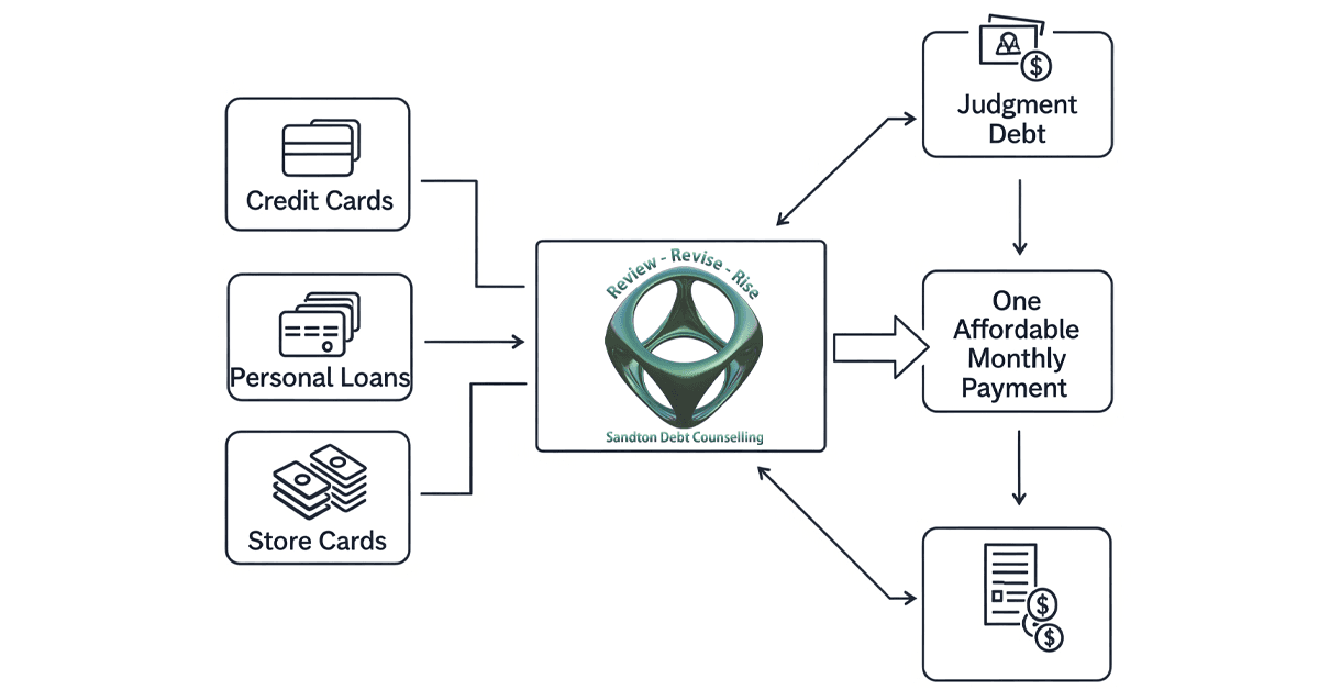 debt review offers lifeling, after judgment