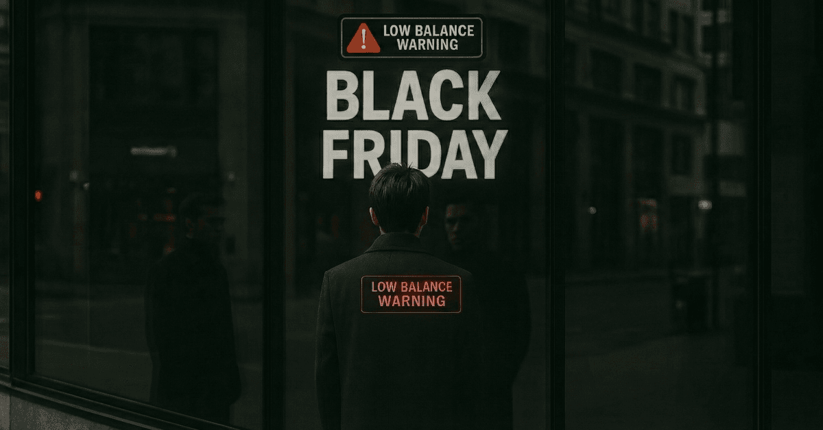 black friday, debt counsellors corner